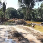 Illegale Zandafgraving in Peruvia