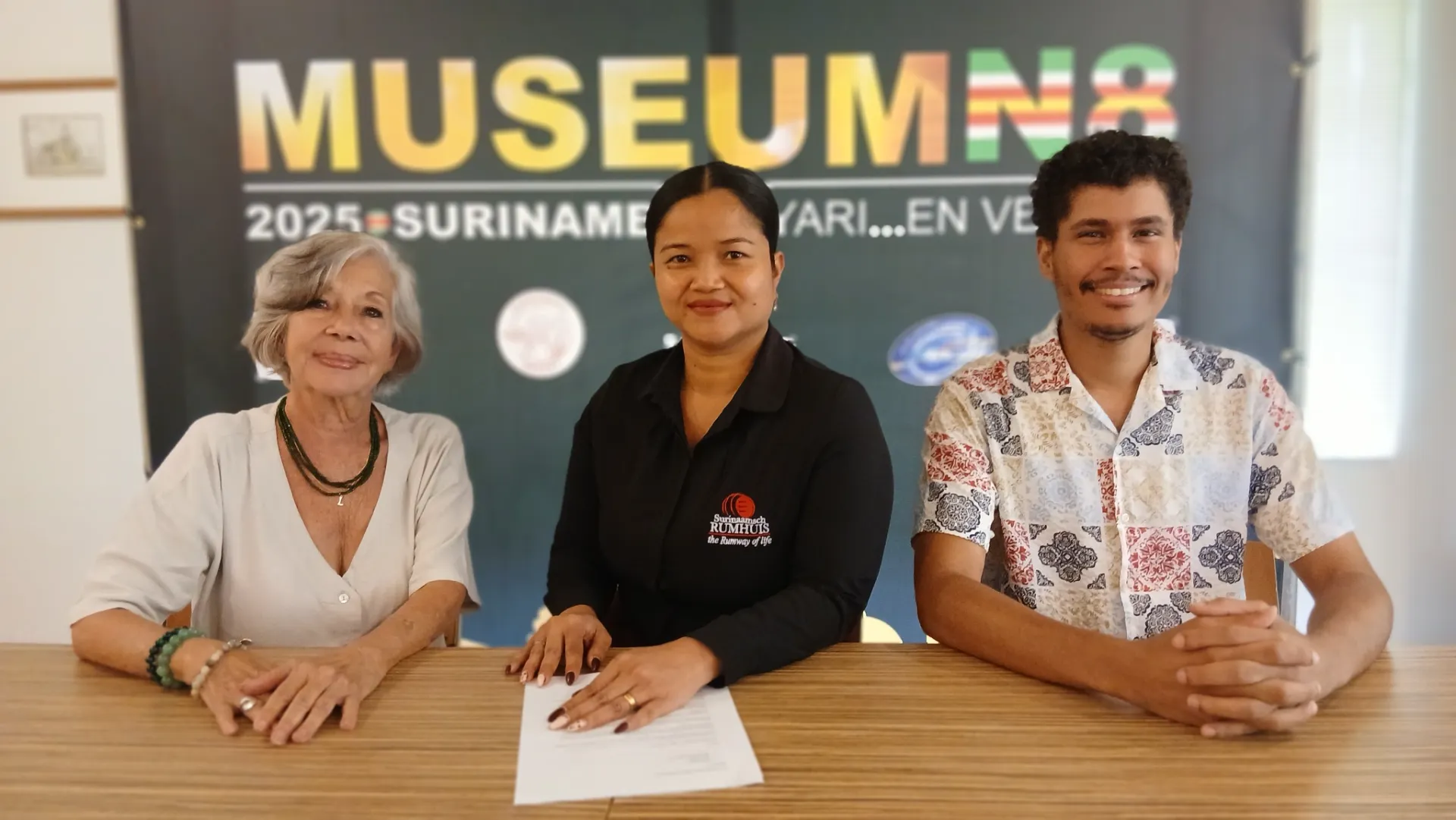 MuseumN8 2025 - Persconferentie bij Het Surinaamsch Rumhuis