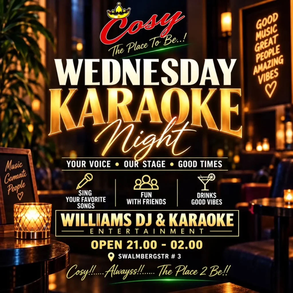 Wednesday Karaoke Night - Image 01 (October 7, 2026)